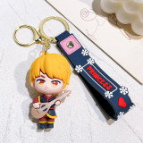 Frozen Keychain Elsa Princess Doll Anna Snow Treasure Backpack Pendant