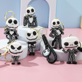 Jack Keychain Christmas Eve Horror Night Doll PVC Keychain Halloween Personalized Skull