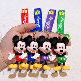 Christmas Mickey and Minnie Dropper Toy Keychain Car Bag Key Pendant