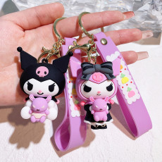 Sanrio Cradle Kuromi Series Keychain Keychain for Men and Women
