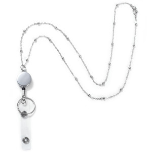 Sweater chains, work ID chains, easy to pull buckles, lanyard necklaces, hanging ropes, keychains, lanyard necklaces