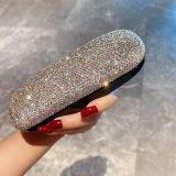 Diamond studded glasses box, simple and personalized myopia eye box, glasses box