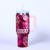 Car Cup K-POP Monster Hunt Huntrix 40oz Rumi Mira Zoey Ice King Cup