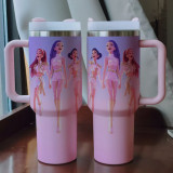Car Cup K-POP Monster Hunt Huntrix 40oz Rumi Mira Zoey Ice King Cup
