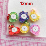 Fruit, Strawberry, Cherry, AB Resin Handmade Hair Accessories Material