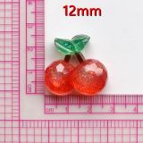 Fruit, Strawberry, Cherry, AB Resin Handmade Hair Accessories Material
