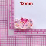 12mm snap button  resin  Strawberry Flower Rabbit