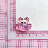 12mm snap button Sparkling cartoon starfish shell ocean resin DIY