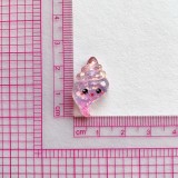 12mm snap button Sparkling cartoon starfish shell ocean resin DIY
