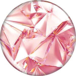 20MM 10pcs/lot pink LOVE glass snap button charms