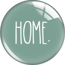 20MM 10pcs/lot HOME LOVE FUN FAMILY SMILE INSPIRE  glass snap button charms