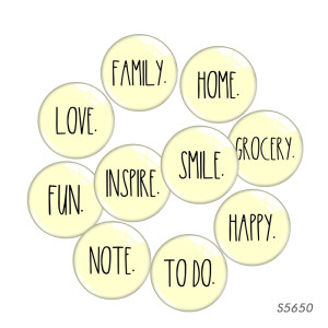 20MM 10pcs/lot HOME LOVE FUN FAMILY SMILE INSPIRE  glass snap button charms