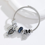 Stainless Steel Adjustable Bracelet DIY Pendant Love Owl Bracelet