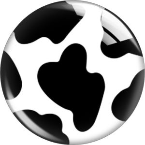 20MM 10pcs/lot Animal texture leopard print glass snap button charms