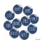 20MM 10pcs/lot HOME LOVE FUN FAMILY SMILE INSPIRE  glass snap button charms