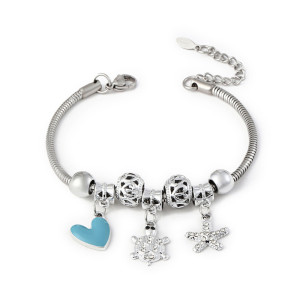 New 20mm snap button women's bracelet Sea Star Turtle Rhinestone