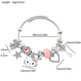 Cartoon Anime Kitty Cat Bead DIY Bracelet Bracelet