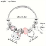 Cartoon Anime Kitty Cat Bead DIY Bracelet Bracelet