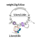 Cartoon Anime Kitty Cat Bead DIY Bracelet Bracelet