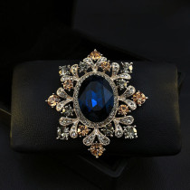 Flower brooch, palace style chest flower, niche coat pin, accessory