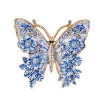 Enamel Painted Butterfly Brooch Fashion Pin Women's Accessories