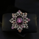 Flower brooch, palace style chest flower, niche coat pin, accessory