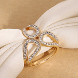 Three ring scarf buckle versatile scarf shawl buckle decoration