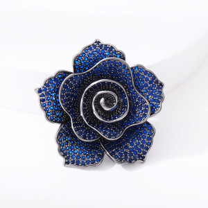 Rose brooch, chest flower, small fragrance style brooch, suit, cheongsam accessory