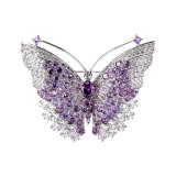 Butterfly brooch, chest flower, dress design, brooch, clothing accessories