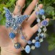 New Butterfly Phone Chain Handmade Bag Pendant