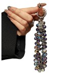 Explosive Flash Phone Chain New Phone Chain Crystal Chain Bag Keychain