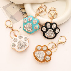New cartoon bear paw keychain bag pendant