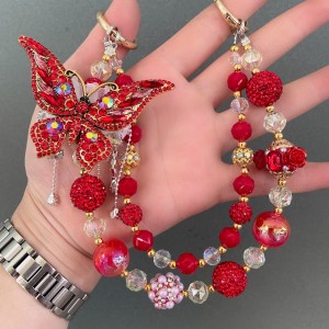 New Butterfly Phone Chain Handmade Bag Pendant