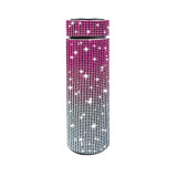 500ml stainless steel diamond inlaid intelligent insulated cup with LED temperature display water cup