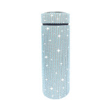 500ml stainless steel diamond inlaid intelligent insulated cup with LED temperature display water cup