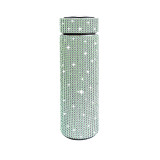 500ml stainless steel diamond inlaid intelligent insulated cup with LED temperature display water cup
