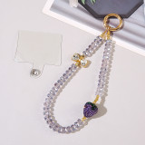 New Sweet Mobile Phone Chain Diamond Three Dimensional Bow for Women
