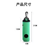 Diving material golf bag with hook golf ball protective cover