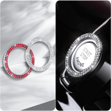 Car One Key Start Ring Decorative Rhinestone Start Key Ring Universal