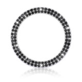 Car One Key Start Ring Decorative Rhinestone Start Key Ring Universal