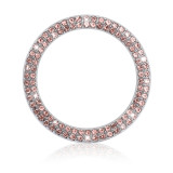 Car One Key Start Ring Decorative Rhinestone Start Key Ring Universal
