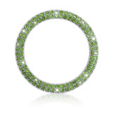 Car One Key Start Ring Decorative Rhinestone Start Key Ring Universal