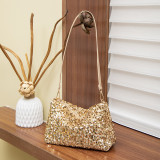 Underarm bag, trendy sequin shoulder bag, women's bag, new handbag