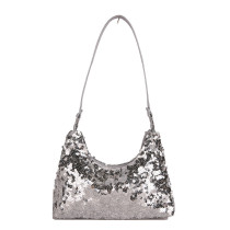 Sparkling small bag, women's new handbag, shoulder bag, crossbody bag, armpit bag, dinner bag
