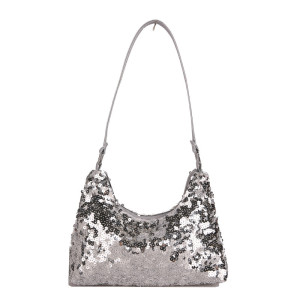 Sparkling small bag, women's new handbag, shoulder bag, crossbody bag, armpit bag, dinner bag
