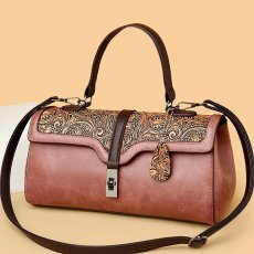 Car stitching retro fashion women's bag single shoulder handbag crossbody bag for women