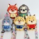 Cartoon children's bag, silicone coin purse, children's fun storage, single shoulder diagonal cross small women's bag