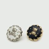 Little Bear Rose Sun Bee  rhinestone Metal 20MM Snap buttons
