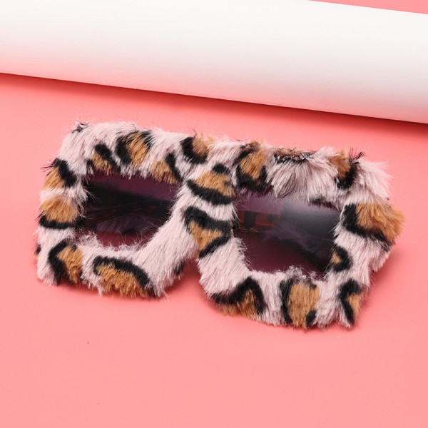 Plush winter sunglasses for women, cat eye sunglasses for women, sunglasses for women