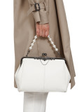 PU leather fashion ins retro bag summer crossbody clip bag women's bag